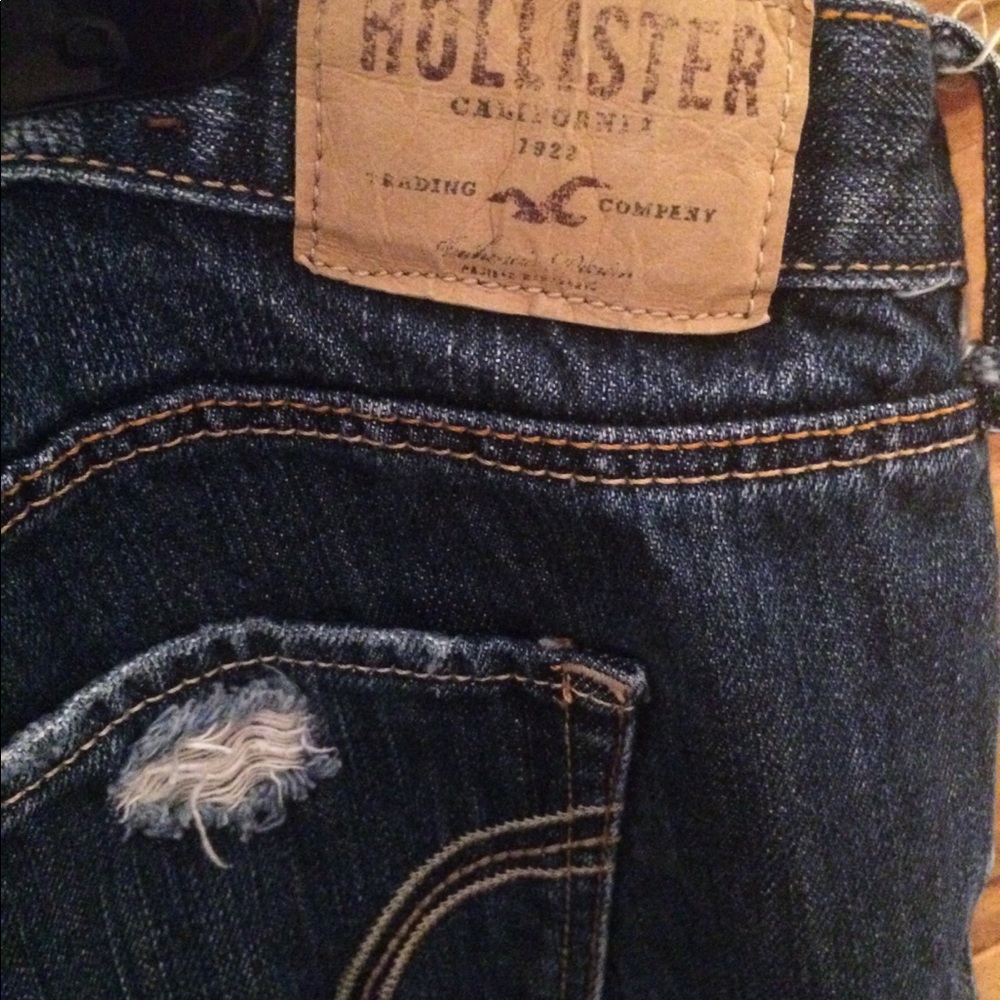 Hollister destroyed jeans size 5R - Picture 5 of 6